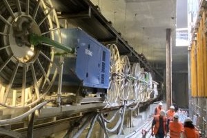 Postępy na budowie metra