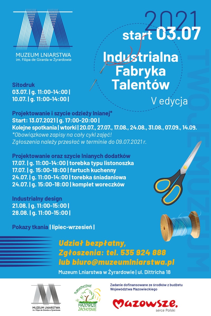 Muzeum Lniarstwa im. Filipa de Girarda w Żyrardowie