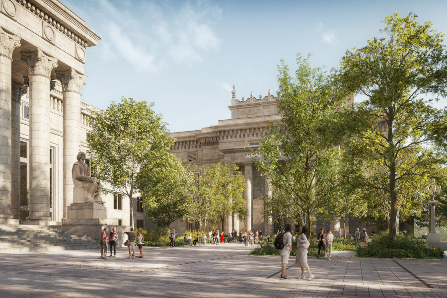 Serce Warszawy na nowo – początek budowy placu Centralnego