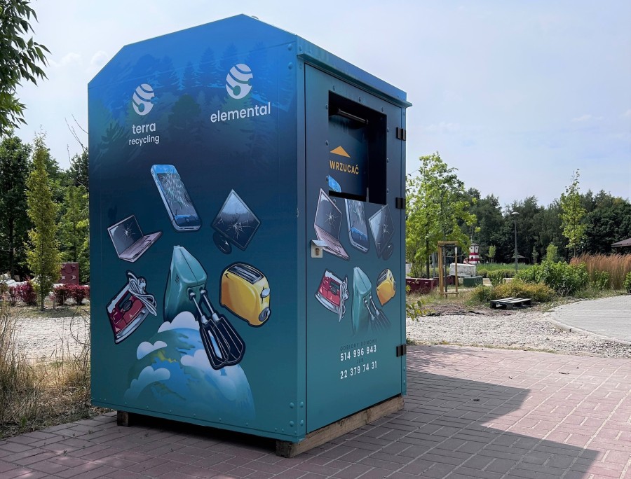 Elemental Holding z nowymi pojemnikami na elektroodpady dla Grodziska Mazowieckiego