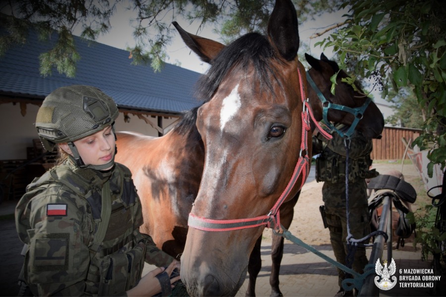 Kandydaci na podoficerów szkolili się w siodle! 