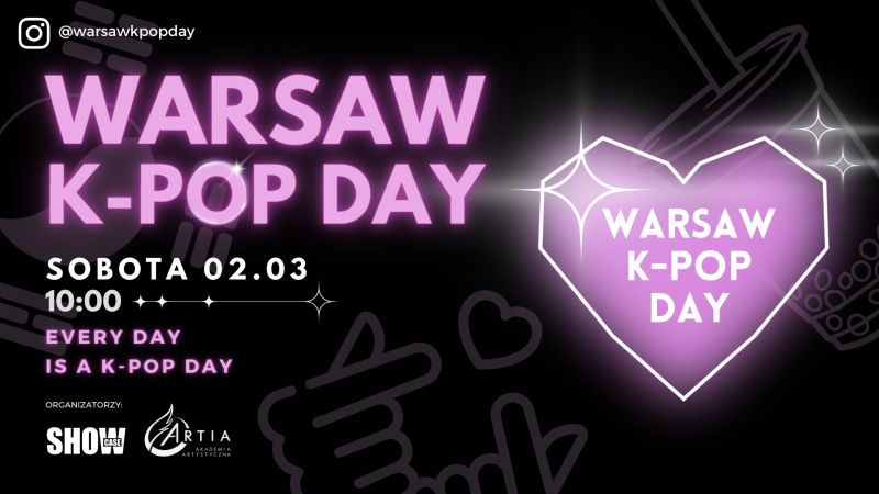 2 marca rozpocznie się - WARSAW K-POP DAY 2024