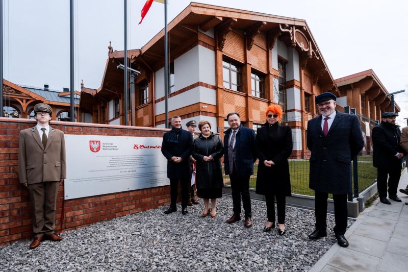 Nowa siedziba szkoły drzewnej w Garbatce-Letnisku