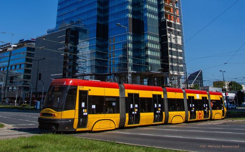Warszawa - Tramwaj na Zieloną Białołękę