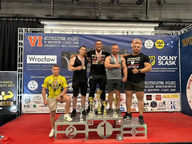 „Dźwignął” złoty medal