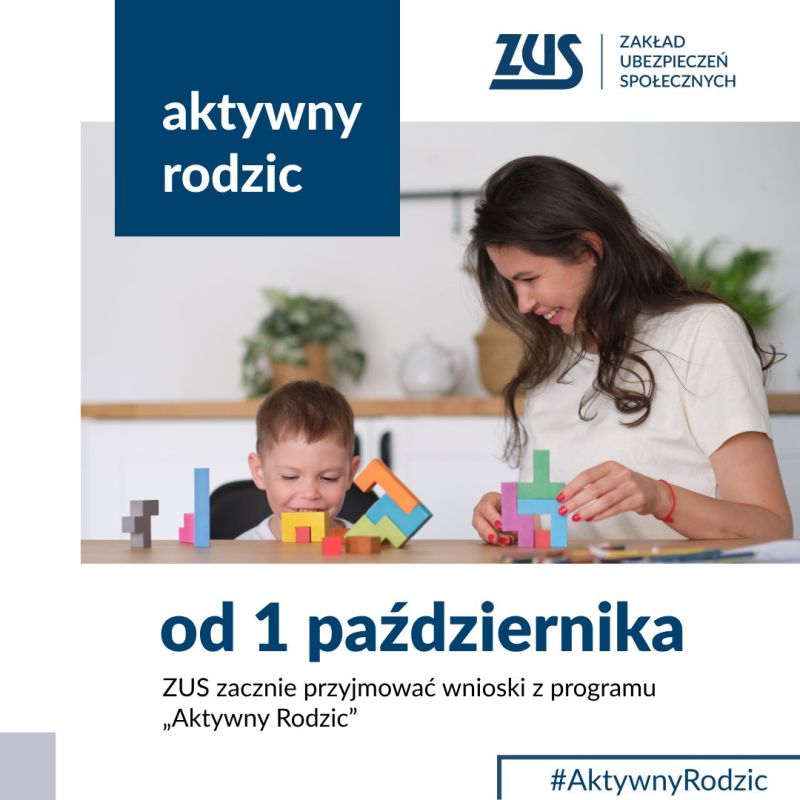 Aktywny rodzic - do 1500 zł miesięcznie na dziecko