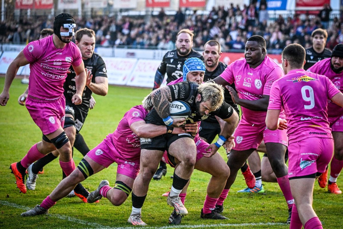 Ekstraliga rugby: pokaz siły faworytów, Orlen Orkan  Sochaczew niepokonany od roku