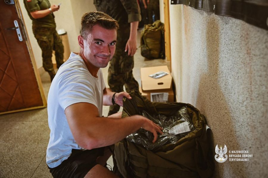 Ponad 90 mieszkańców północnego Mazowsza rozpoczęło szkolenie w 5 Mazowieckiej Brygadzie Obrony Terytorialnej