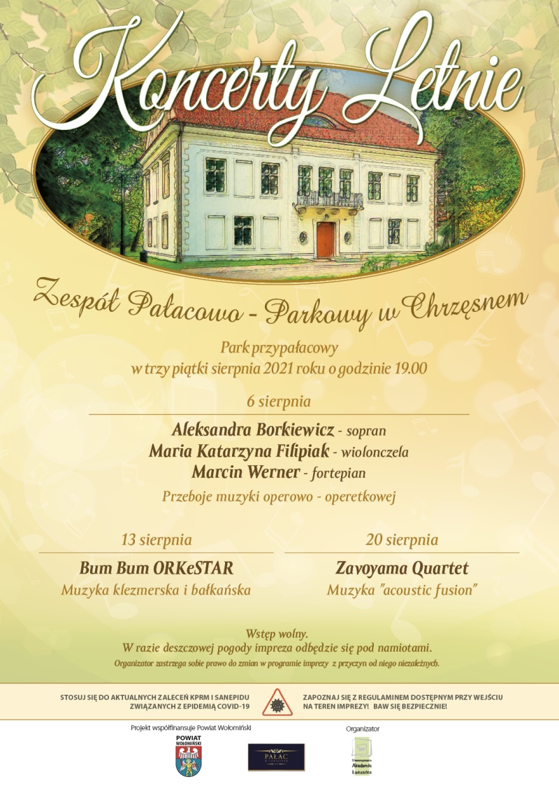 w Pałacu w Chrzęsnem