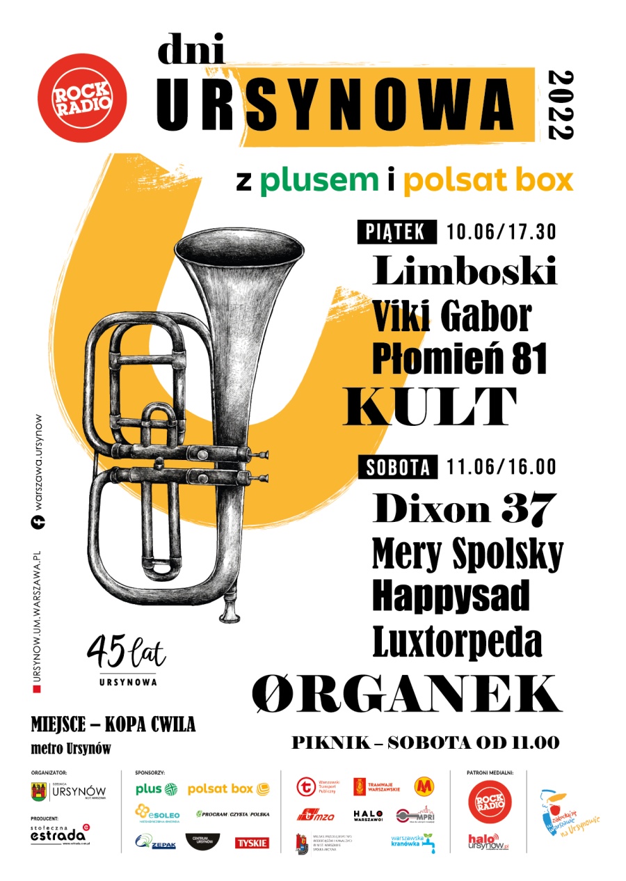 Dni Ursynowa z Kultem i Viki Gabor. Zapraszamy w weekend 10-11 czerwca