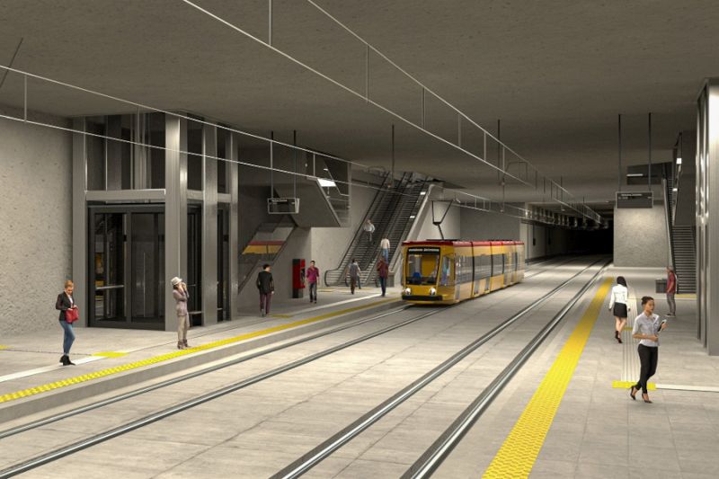 Tramwajem na Dworzec Zachodni