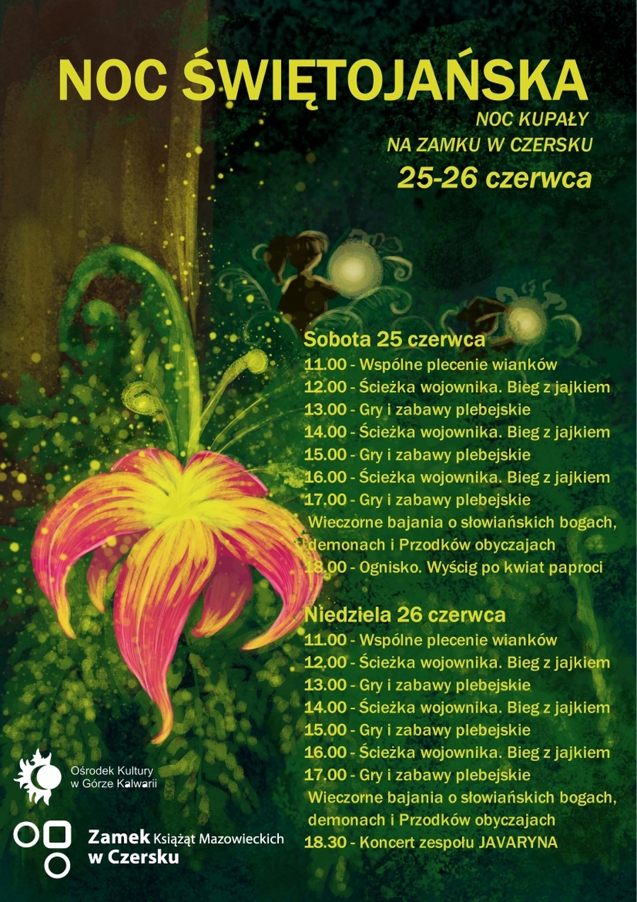 Noc Kupały na Zamku w Czersku