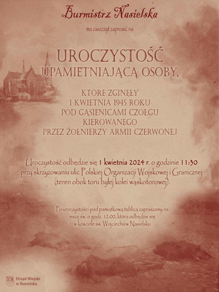 Uroczystości 1 kwietnia w Nasielsku