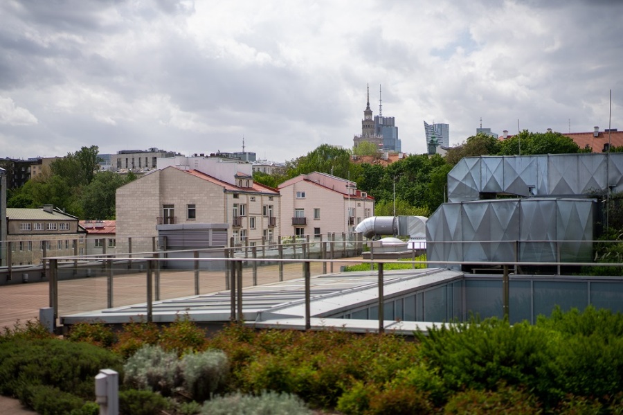 Nowy budynek Uniwersytetu Warszawskiego przy ul. Dobrej 55