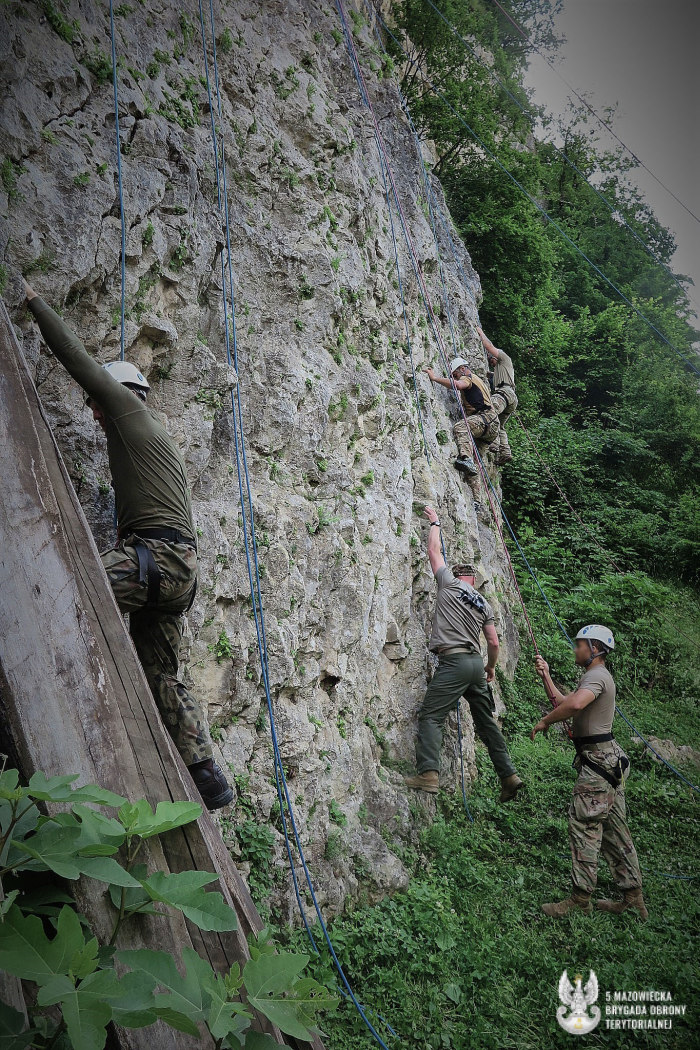 Terytorialsi 5MBOT na Basic Mountain Training Summer Course w Gruzji