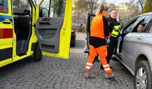 Kierowca miał atak padaczki, w samochodzie było dziecko