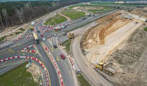 S7 pomiędzy Płońskiem a Czosnowem