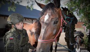 Kandydaci na podoficerów szkolili się w siodle! 