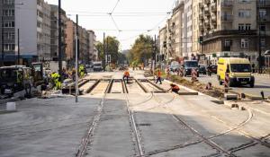 Warszawa - Tramwaje wracają na ulicę Puławską