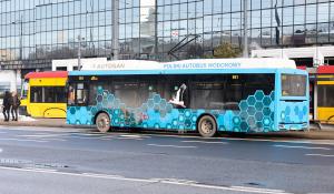 Wodorobus na warszawskich ulicach