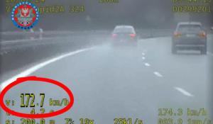 Ponad 170km na godzinę trasą S-8