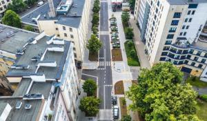 Ulica Polna w Warszawie wypiękniała