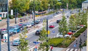 Warszawa: Mniej asfaltu i więcej zieleni na placu Bankowym