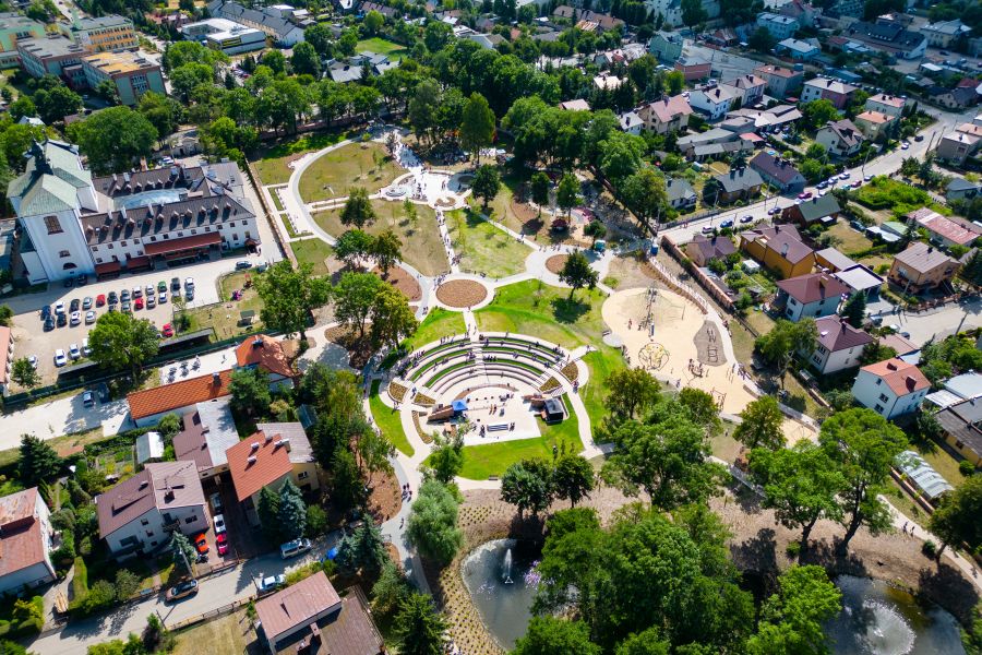 Park im. Armii Krajowej w Węgrowie