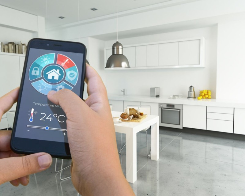 na smartfonie