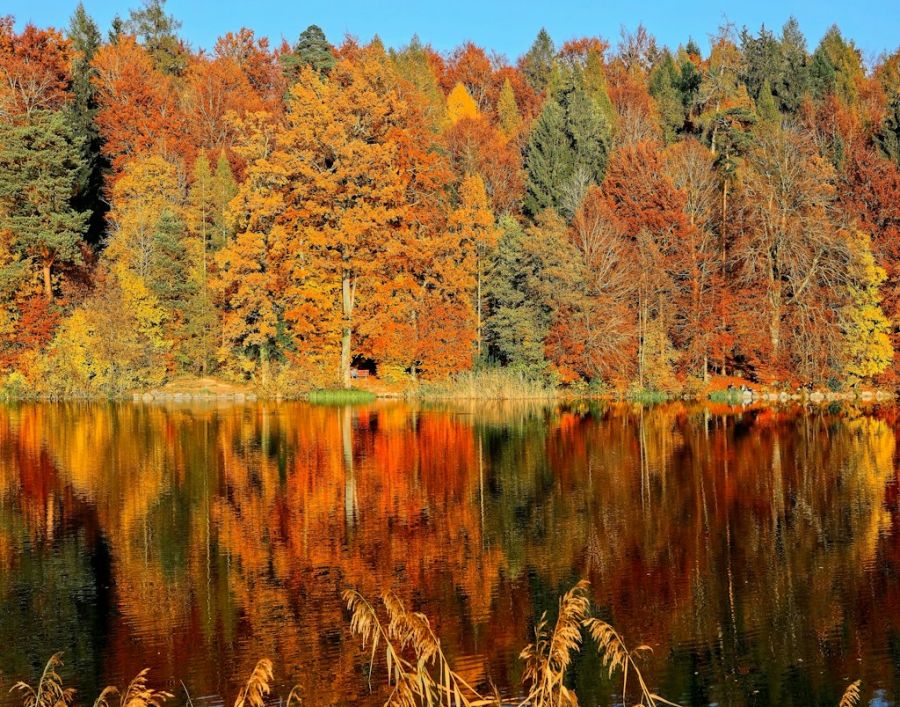 mazury jesienią